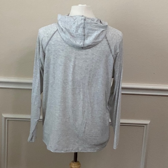 XGO UPF 39+ SUN HOODIE - Heather Grey - Picture 4 of 8